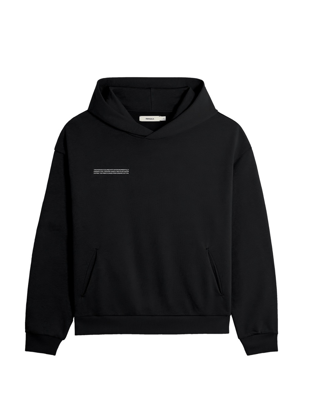 Pangaia Women’s 365 Midweight Black 100% Organic Cotton Hoodie